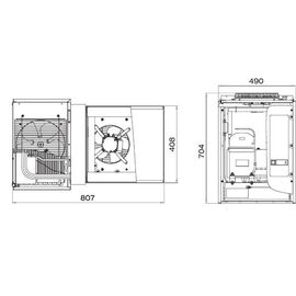 Холодильный моноблок Polair MM 115 S
